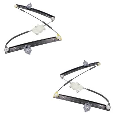 Rareelectrical - New Rear Left And Rear Right Window Regulator Compatible With Audi S8 Base 10 Cyl 5.2L A8 Quattro L - Image 1