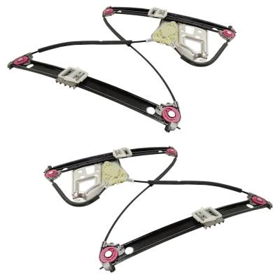 Rareelectrical - New Front Left And Front Right Window Regulator Compatible With Mercedes Benz S65 Amg Base S350 Base - Image 2