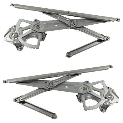 Front Left And Front Right Window Regulator Compatible With Lexus Es350 Base 2007-2012 By Lx1350112