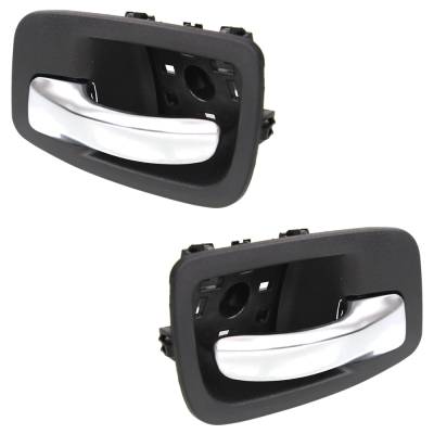 Rareelectrical - Rear Driver And Passenger Side Interior Door Handle Compatible With 2011-2023 Chrysler 300 Dodge - Image 2