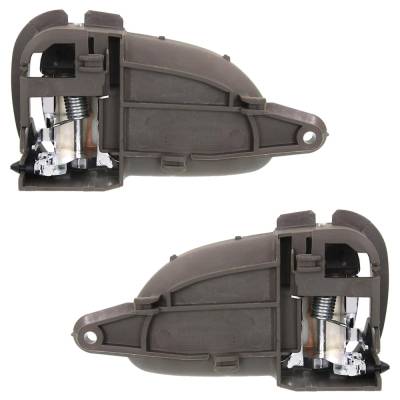 Rareelectrical - Front Driver And Passenger Side Interior Door Handle Compatible With 1999-2002 Mercury Villager - Image 5