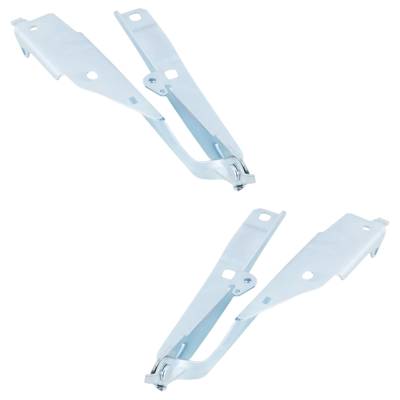 Rareelectrical - New Pair Of Hood Hinge Compatible With Infiniti Nissan Q50 Sensory 6 Cyl 3.0L Q50 Red Sport I-Line 6 - Image 2