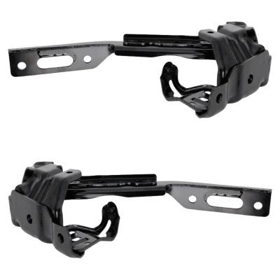 Rareelectrical - New Pair Of Hood Hinge Compatible With Acura Honda Integra Elite A-Spec 4 Cyl 1.5L Civic Ex 4 Cyl - Image 2
