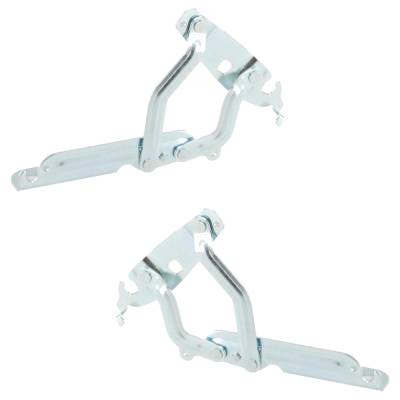 Rareelectrical - New Pair Of Hood Hinge Compatible With Ford Fiesta Sel 4 Cyl 1.6L Fiesta St Line 4 Cyl 1.6L - Image 6