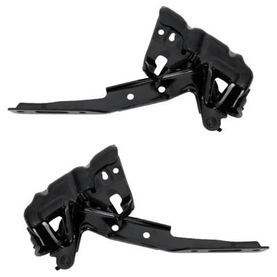 Rareelectrical - New Pair Of Hood Hinge Compatible With Acura Honda Civic Touring 4 Cyl 1.5L Civic Sport Touring 4 - Image 5