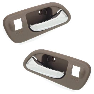 Rareelectrical - Front Left Driver And Right Passenger Interior Door Handle Compatible With 1999-2006 Acura Mdx Acura - Image 3