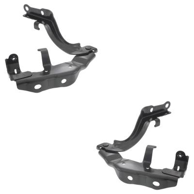 Rareelectrical - New Pair Of Hood Hinge Compatible With Lexus Es350 Base 6 Cyl 3.5L Es300h Base 4 Cyl 2.5L 2013-2018 - Image 2