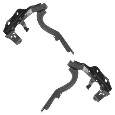 Rareelectrical - Pair Of Hood Hinge Compatible With Lexus Es300h Base 4 Cyl 2.5L Es350 Base 6 Cyl 3.5L 2013-2018 By - Image 5