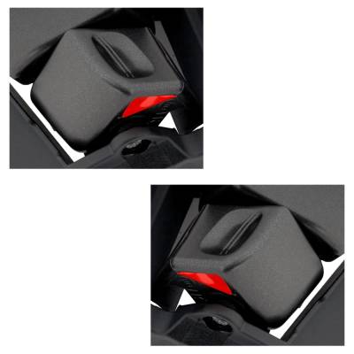 Rareelectrical - Front Pair Interior Door Handle Compatible With 2011-2013 Kia Optima Textured Black Without Key Hole - Image 7