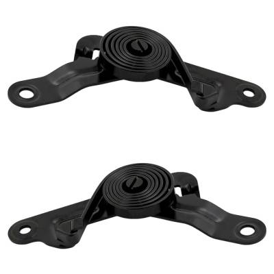 Rareelectrical - New Pair Of Hood Hinge Compatible With Chevrolet Gmc Silverado 3500 Hd Wt 8 Cyl 6.0L Sierra 3500 Hd - Image 2