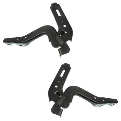 Rareelectrical - New Pair Of Hood Hinge Compatible With Chrysler Pacifica Hybrid Road Tripper 6 Cyl 3.6L Pacifica - Image 3