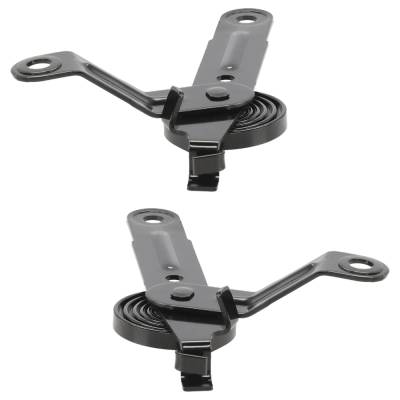 Rareelectrical - New Pair Of Hood Hinge Compatible With Cadillac Chevrolet Gmc Yukon Sle 8 Cyl 5.3L Avalanche Black - Image 3