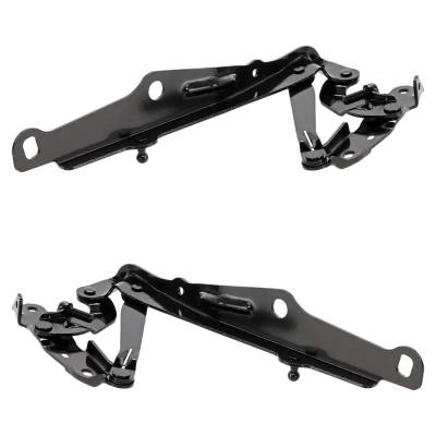 New Pair Of Hood Hinge Compatible With Chrysler Dodge Challenger Sxt 6 Cyl 3.6L 300 Signature Series