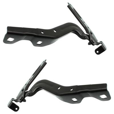 Rareelectrical - New Pair Of Hood Hinge Compatible With Chrysler Pacifica Hybrid Premium 6 Cyl 3.6L Pacifica Hybrid S - Image 2
