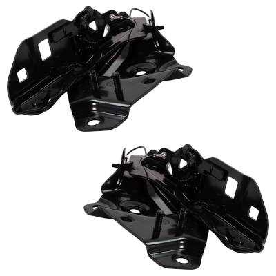 Rareelectrical - New Pair Of Hood Hinge Compatible With Chevrolet Camaro Lt 6 Cyl 3.6L Camaro Lt1 8 Cyl 6.2L - Image 2