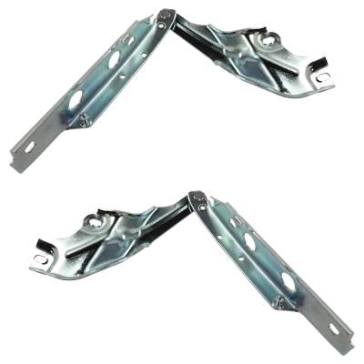Rareelectrical - New Pair Of Hood Hinge Compatible With Audi A6 Quattro Base 4 Cyl 2.0L S7 Prestige 8 Cyl 4.0L - Image 3