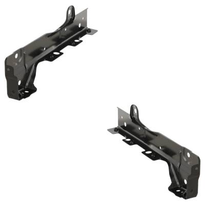 Rareelectrical - New Pair Of Headlight Bracket Compatible With Gmc Sierra 1500 Limited Elevation 8 Cyl 5.3L Sierra - Image 7