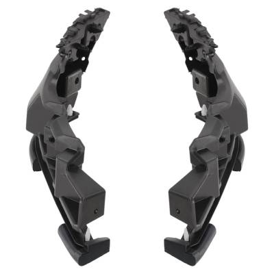Rareelectrical - New Pair Of Headlight Bracket Compatible With Ford F-150 Ssv 6 Cyl 3.5L F-150 Lariat 8 Cyl 5.0L - Image 3