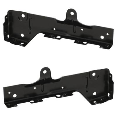 Rareelectrical - New Pair Of Headlight Bracket Compatible With Gmc Sierra 1500 Denali 8 Cyl 5.3L Sierra 1500 At4x 6 - Image 5