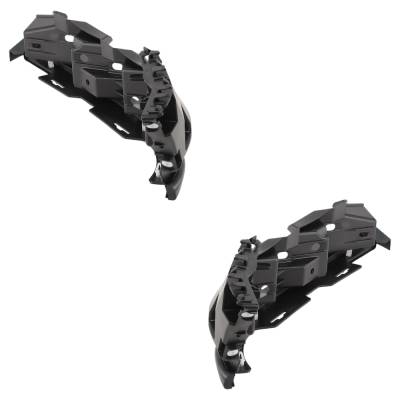 Rareelectrical - New Pair Of Headlight Bracket Compatible With Ford F-150 Ssv 6 Cyl 3.5L F-150 King Ranch 6 Cyl 3.5L - Image 7
