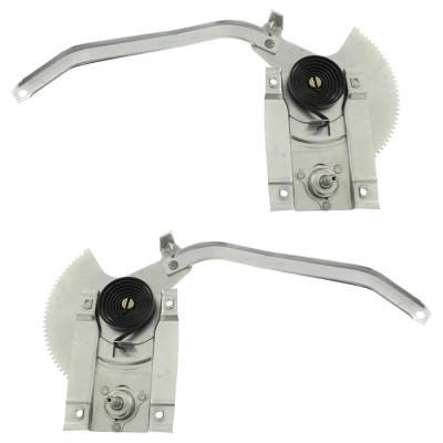 Rareelectrical - New Front Left And Front Right Window Regulator Compatible With Ford Mustang Base 6 Cyl 2.8L Mustang - Image 1