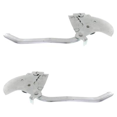 Rareelectrical - New Front Left And Front Right Window Regulator Compatible With Ford Mustang Base 6 Cyl 2.8L Mustang - Image 4