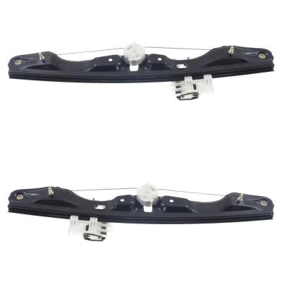 Rareelectrical - New Rear Left And Rear Right Window Regulator Compatible With Bmw 335I Xdrive Base 6 Cyl 3.0L 328I - Image 1