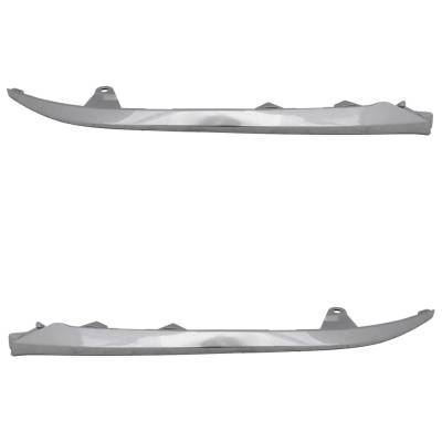 Rareelectrical - New Pair Of Grille Trim Compatible With Honda Accord Hybrid Touring Accord Hybrid 2021-2022 By - Image 2