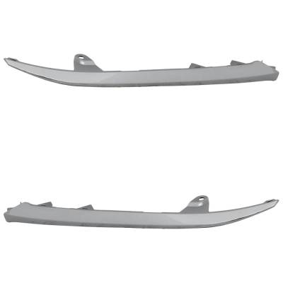 Rareelectrical - New Pair Of Grille Trim Compatible With Honda Accord Touring Accord Hybrid Touring 2021-2022 By - Image 3