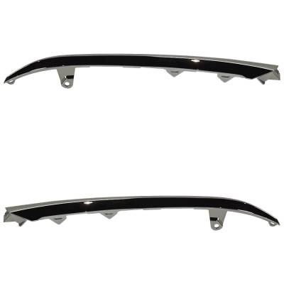 Rareelectrical - New Pair Of Grille Trim Compatible With Honda Accord Sport 2018-2020 By Ho1213125 71162Tvaa11 - Image 4