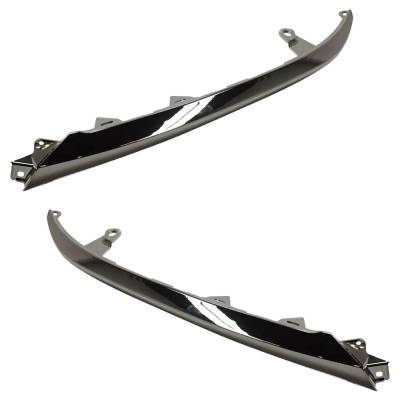 Rareelectrical - New Pair Of Grille Trim Compatible With Honda Accord Sport 2018-2020 Ho1212125 Ho1213125 71167Tvaa11 - Image 2