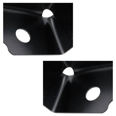 Rareelectrical - New Front Left And Front Right Bumper Bracket Compatible With Buick Chevrolet Oldsmobile Monte Carlo - Image 7