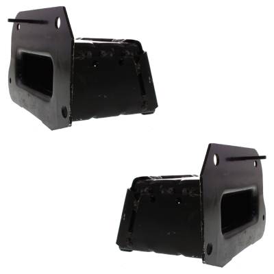 Rareelectrical - New Front Left And Front Right Bumper Bracket Compatible With Nissan Murano Le Murano Sl 2009-2014 - Image 2