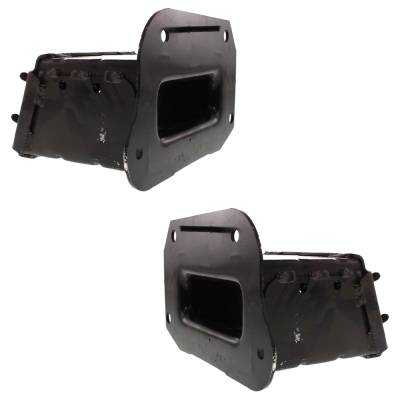 Rareelectrical - New Front Left And Front Right Bumper Bracket Compatible With Nissan Murano Le Murano Sl 2009-2014 - Image 3