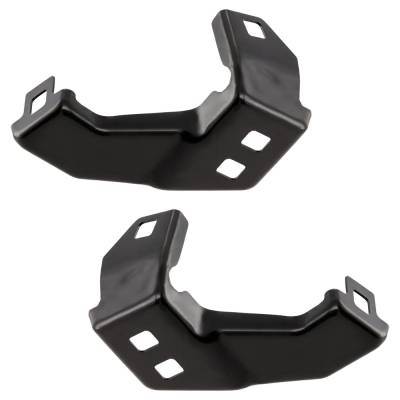 Front Left And Front Right Bumper Bracket Compatible With Chevrolet Silverado 1500 Zr2 8 Cyl 6.2L