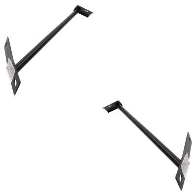 Rareelectrical - Front Bumper Bracket Set Compatible With 1967 1968 Ford Mustang Base 200Ci 289Ci 302Ci 390Ci 428Ci - Image 3