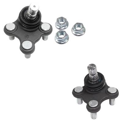 New Front Left Lower And Front Right Lower Ball Joint Compatible With Hyundai Kia Optima Sx 4 Cyl