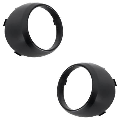 Rareelectrical - Front Left And Front Right Fog Light Trim Compatible With Kia Soul Ex 4 Cyl 2.0L Soul + 4 Cyl 2.0L - Image 3