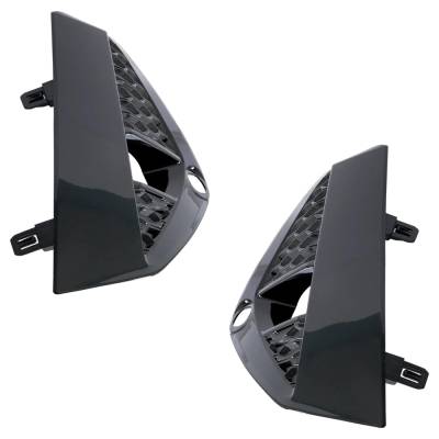 Rareelectrical - New Front Left And Front Right Fog Light Trim Compatible With Nissan Murano Sl 6 Cyl 3.5L Murano S 6 - Image 3