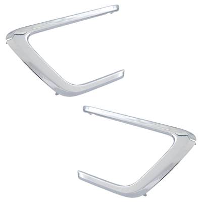 Rareelectrical - New Front Left And Front Right Fog Light Trim Compatible With Ford Transit Connect Xl 4 Cyl 2.5L - Image 3