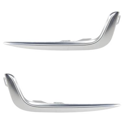 Rareelectrical - New Front Left And Front Right Fog Light Trim Compatible With Chrysler Pacifica Pinnacle 6 Cyl 3.6L - Image 1