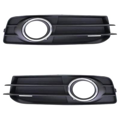 New Front Left And Front Right Fog Light Trim Compatible With Audi A3 Tdi 4 Cyl 2.0L A3 Quattro Base