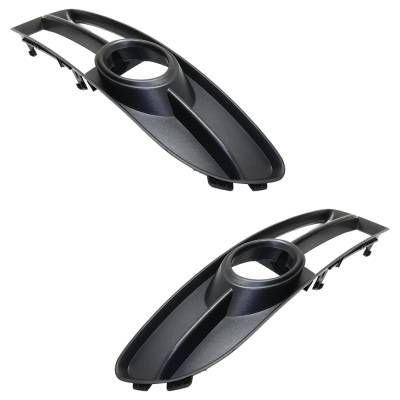 Rareelectrical - New Front Left And Front Right Fog Light Trim Compatible With Audi A4 Cabriolet 4 Cyl 1.8L A4 - Image 2