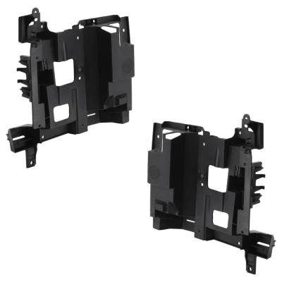 Rareelectrical - New Pair Of Headlight Bracket Compatible With Cadillac Escalade Esv Base 8 Cyl 6.0L Escalade Base 8 - Image 2