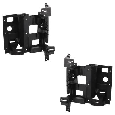 Rareelectrical - New Pair Of Headlight Bracket Compatible With Cadillac Escalade Base 8 Cyl 5.3L Escalade Esv Base 8 - Image 6