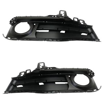 New Front Left And Front Right Fog Light Trim Compatible With Bmw 328D Xdrive Base 2016-2018 By