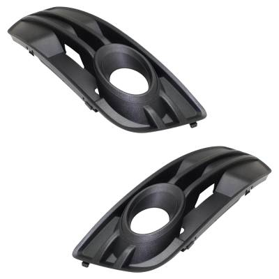 Rareelectrical - New Front Left And Front Right Fog Light Trim Compatible With Audi Q5 Premium 6 Cyl 3.2L Q5 Base 4 - Image 3