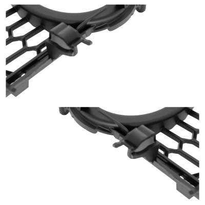 Rareelectrical - New Pair Of Fog Light Trim Compatible With Bmw 330I Base 4 Cyl 2.0L 330E Iperformance 4 Cyl 2.0L - Image 7