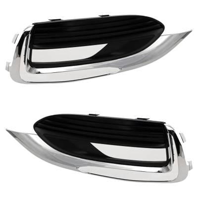Rareelectrical - New Front Left And Front Right Fog Light Trim Compatible With Buick Enclave Essence 6 Cyl 3.6L - Image 1