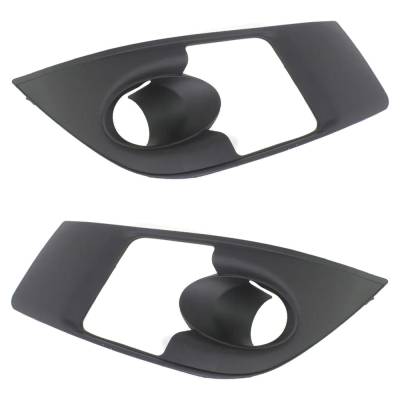 Rareelectrical - Front Left And Front Right Fog Light Trim Compatible With Saturn Outlook Xe 6 Cyl 3.6L Outlook Xr 6 - Image 2